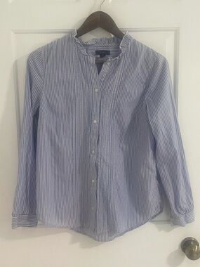 J. Crew Striped Blouse